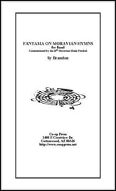 Fantasia on Moravian Hymns Concert Band sheet music cover